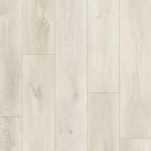 Light oak wood-grain SPC flooring planks.