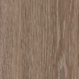 Medium greige oak wood-effect LVT with fine straight grain and light liming TAOS OAK3605