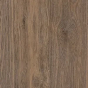Medium warm brown oak wood-effect LVT with pronounced vertical grain and knots CHANDLER OAK 7530