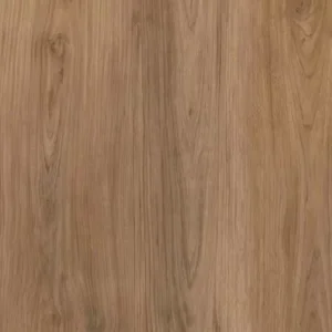 Medium warm walnut oak wood-effect LVT with natural vertical grain and soft cathedral arch ENGLISH WALNUT 7537