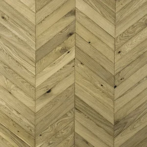 Chevron engineering wood flooring in room